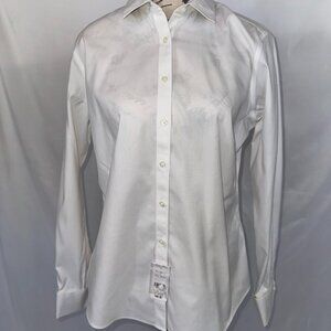 NWT: Brooks Brothers 346 White French-cuff Shirt (v)